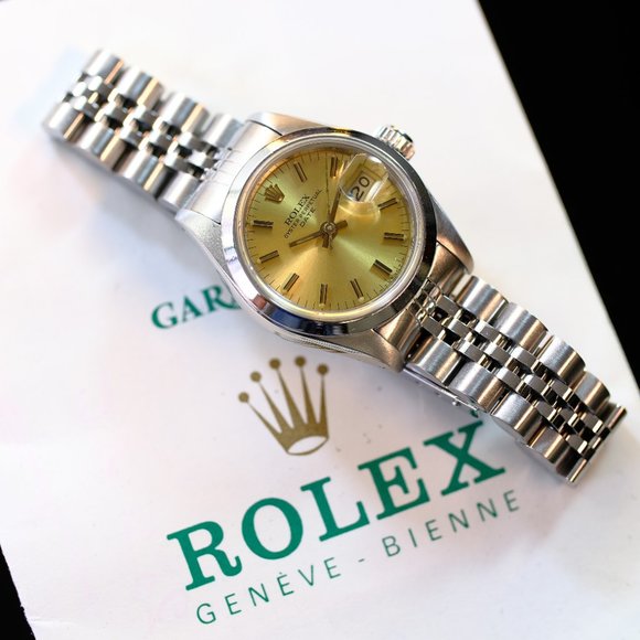 Rolex Datejust Champagne Dial With Certificate - Picture 2 of 7
